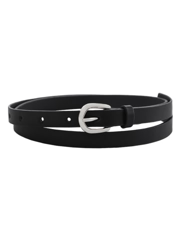 TATUUM Leren riem zwart