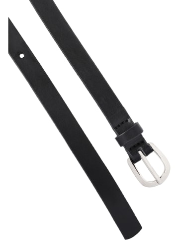 TATUUM Leren riem zwart