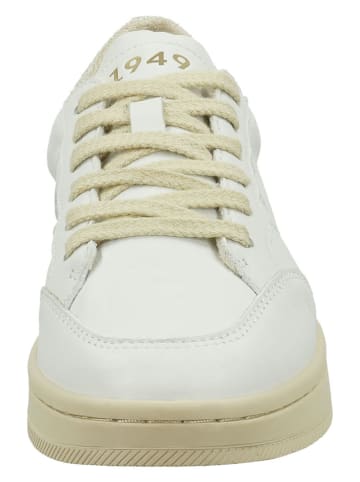 Gant Leder-Sneakers "Prepla" in Weiß/ Beige