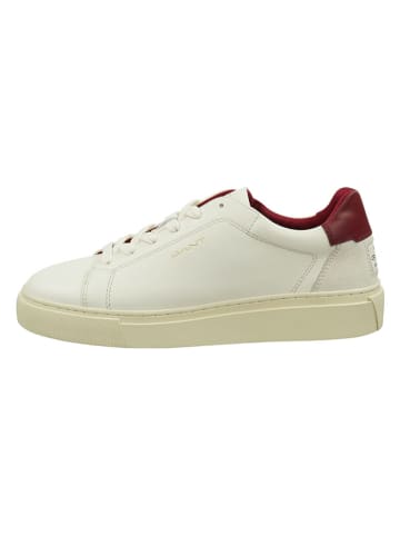 Gant Leder-Sneakers "Julice" in Weiß/ Braun
