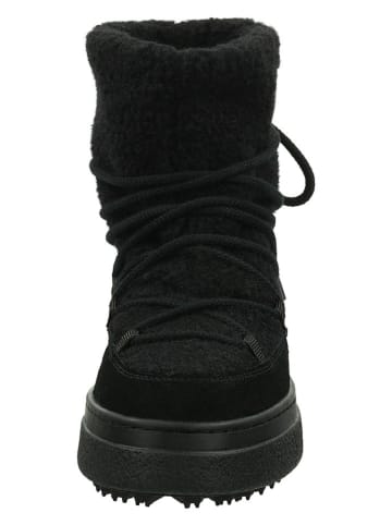 Gant Leder-Winterboots "Snowhill" in Schwarz