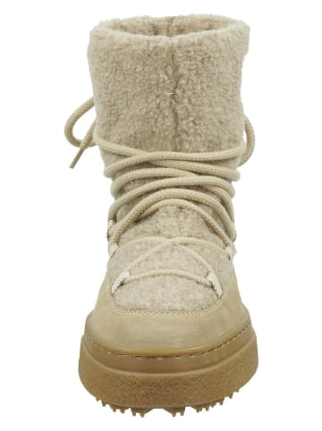 Gant Leder-Winterboots "Snowhill" in Beige