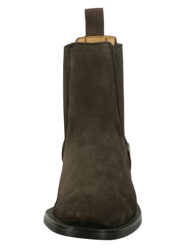 Gant Leren chelseaboots "Fayy" bruin