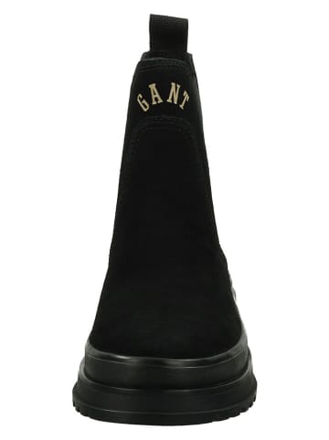 Gant Leren chelseaboots "Wintly" zwart