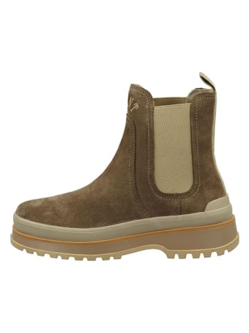Gant Leder-Chelsea-Boots "Wintly" in Hellbraun