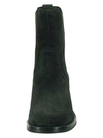 Gant Leder-Stiefeletten "Workdale" in Schwarz