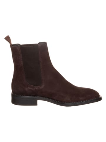 Gant Leder-Chelsea-Boots "Fayy" in Braun