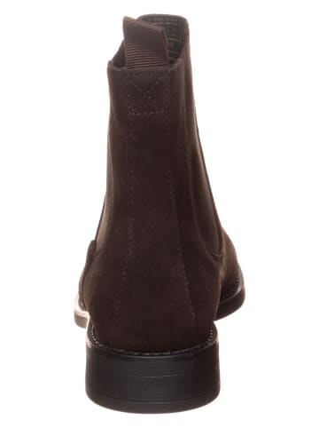 Gant Leder-Chelsea-Boots "Fayy" in Braun