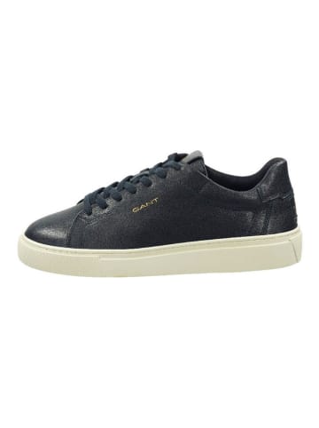 Gant Leren sneakers "Mc Julien" donkerblauw
