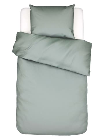 Essenza Flanell-Bettwäsche-Set "Zeva" in Grün