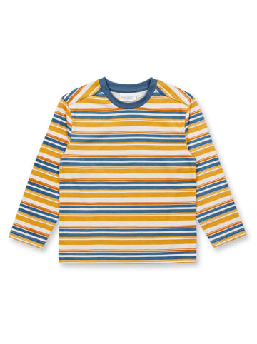Sense Organics Longsleeve "Luke" in Gelb/ Blau