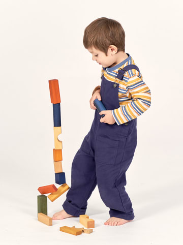 Sense Organics Latzhose "Ole" in Dunkelblau