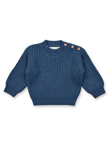 Sense Organics Sweter "Varuny" w kolorze granatowym