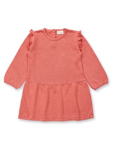 Sense Organics Gebreide jurk "Suvi" rood