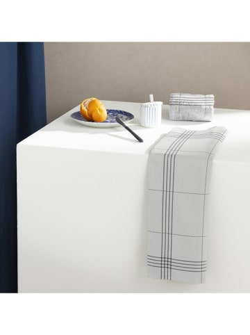 DDDDD 6-delige set: theedoeken "Morvan" wit - (L)65 x (B)60 cm