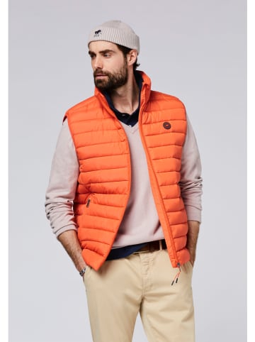 Polo Sylt Doorgestikte bodywarmer oranje