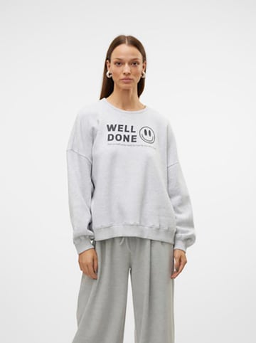 Vero Moda Bluza w kolorze szarym
