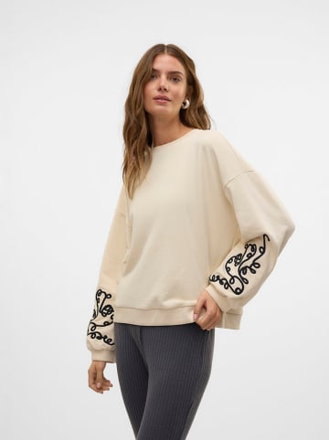 Vero Moda Sweatshirt in Beige
