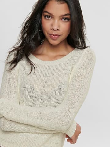 ONLY Sweter w kolorze kremowym