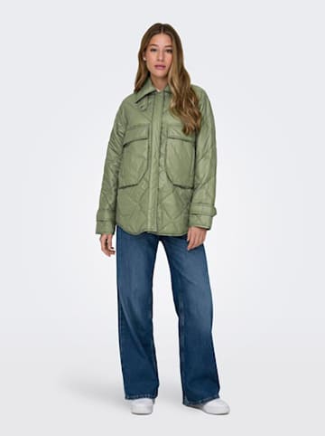 ONLY Parka w kolorze zielonym