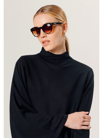 Rodier Wollponcho in Schwarz