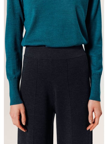Rodier Wollmarlenehose in Schwarz