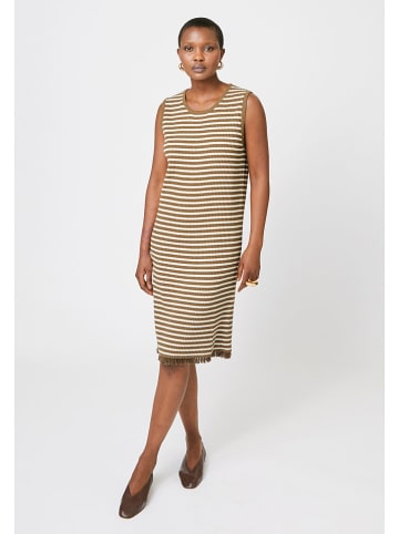 Rodier Kleid in Weiß/ Khaki