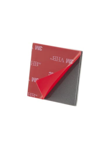 Tiger 2er-Set: Handtuchhaken ''Square'' in Silber - (B)4,5 x (H)4,5 x (T)2,7 cm