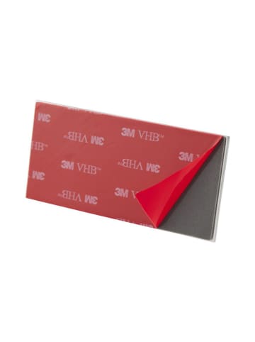 Tiger Handdoekhaken "Square" zilverkleurig - (B)9,5 x (H)4,5 x (D)2,7 cm