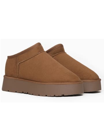 ISLAND BOOT Botki "Floella" w kolorze jasnobrązowym
