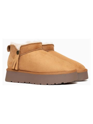 ISLAND BOOT Ankle-Boots "Ilonie" in Hellbraun