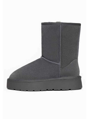 Gooce Leren winterlaarzen "Fairfield" grijs
