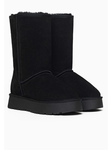 Gooce Leren winterlaarzen "Pikes" zwart