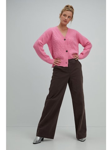 Josephine & Co Wollen vest "Sylvie" lichtroze