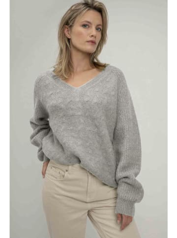 Josephine & Co Sweter w kolorze jasnoszarym