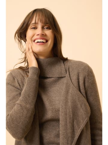 Just Cashmere Kaschmir-Cardigan "Brooke" in Braun