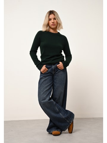Just Cashmere Kaschmir-Pullover "Jane" in Dunkelgrün