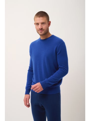 Just Cashmere Kaszmirowy sweter "Howard" w kolorze niebieskim