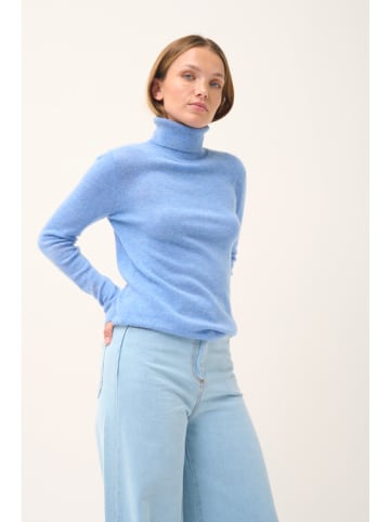 Just Cashmere Kaschmir-Pullover "Ava" in Hellblau