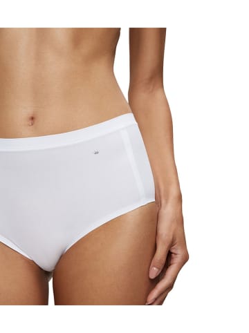 Triumph Pełne figi high waist (2 pary) "Smart Micro" w kolorze białym