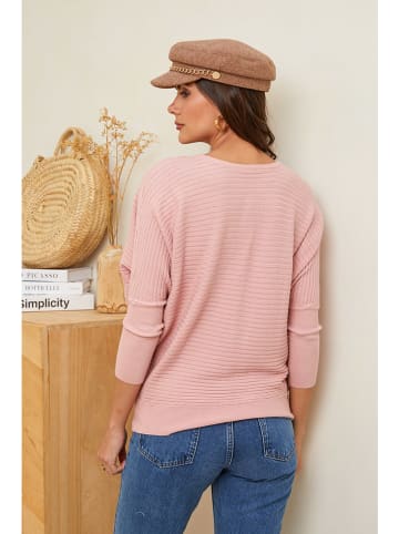 Soft Cashmere Trui lichtroze