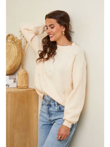 Soft Cashmere Pullover in Beige