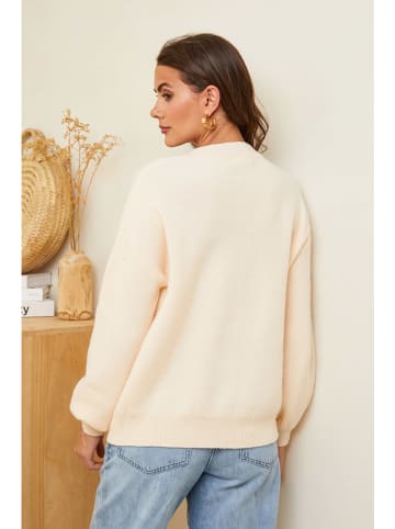Soft Cashmere Pullover in Beige