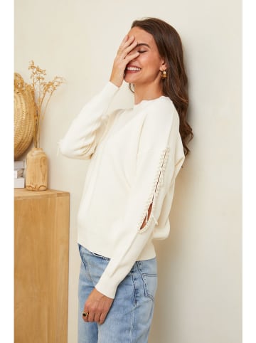 Soft Cashmere Sweter w kolorze kremowym