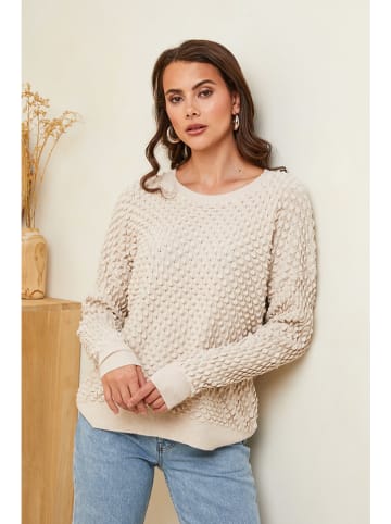 Soft Cashmere Pullover in Beige
