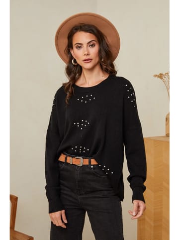 Soft Cashmere Pullover in Schwarz