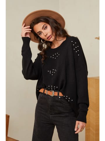 Soft Cashmere Pullover in Schwarz