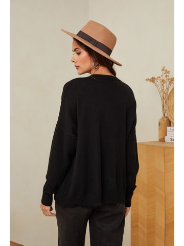 Soft Cashmere Pullover in Schwarz