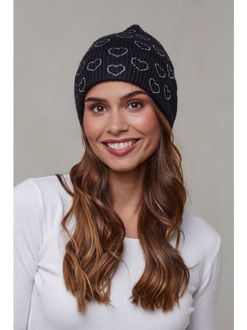 Soft Cashmere Muts zwart