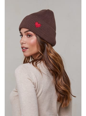 Soft Cashmere Muts bruin